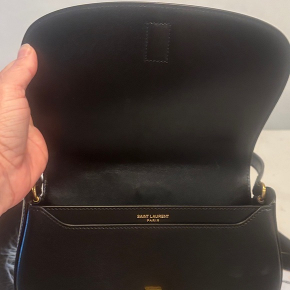 Saint Laurent Voltaire Calfskin Mini Shoulder Bag - Picture 7 of 9